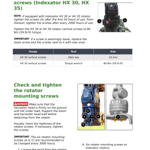 John Deere H212 Harvesting Heads Operator's Manuals (F712277) - Image 3