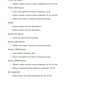 John Deere H424 Harvesting Heads Operator's Manuals (F720081) - Image 3