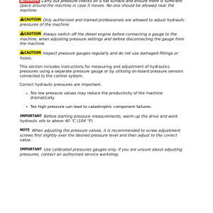 John Deere H425 Harvesting Heads Operator's Manuals (F722912) - Image 2