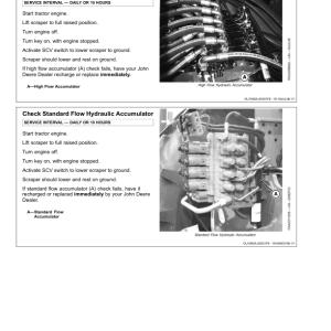 John Deere 9430, 9530, 9630 Scraper Tractors Operator's Manuals (OMAR283051) - Image 3