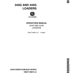 John Deere 344G, 444G Loaders Operator's Manuals (OMAT168019) - Image 1