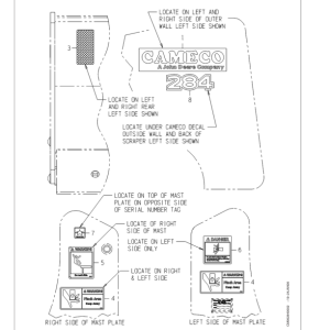 John Deere 272, 284, 288 Box Blades Operator's Manuals (OMCM2840) - Image 2