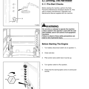 John Deere 608 Tracked Feller Bunchers Operator's Manuals (OMF284726) - Image 3