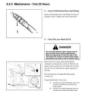 John Deere D536 Felling Heads Operator's Manuals (OMF288069) - Image 2