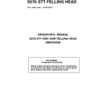 John Deere S576 Felling Heads Operator's Manuals (OMF294946) - Image 1