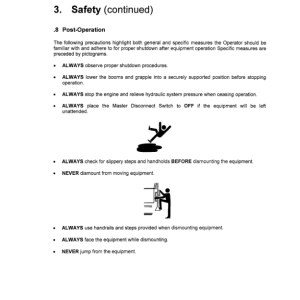 John Deere D250 Loader Attachments Operator's Manuals (OMF306835) - Image 2