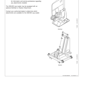 John Deere 335 Knuckleboom Loader Operator's Manuals (OMF383095) - Image 2