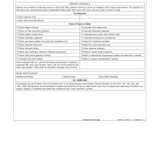 John Deere 850 Tracked Feller Bunchers Operator's Manuals (OMF383437) - Image 3