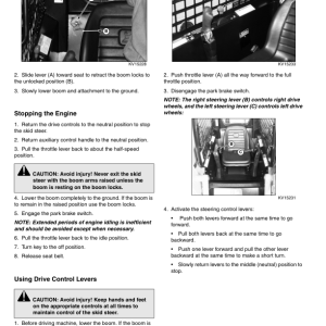 John Deere 260, 270 Skid Steers Operator's Manuals (OMKV11663) - Image 2