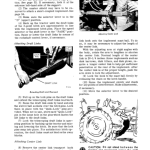 John Deere 3020 Row Crop Utility, Grove & Orchard Tractors Operator's Manual (OMR34407) - Image 2