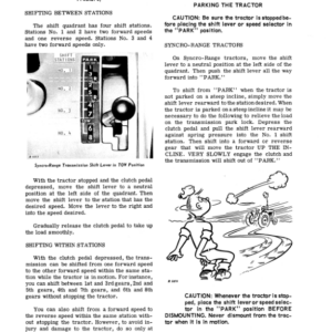 John Deere 3020 Tractors (068000-) Row-Crop Utility, Grove & Orchard Operator's Manual (OMR39666) - Image 2