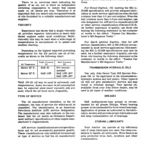 John Deere 3020 Row Crop Standard, Hi-Crop Tractors (123000 - ) Operator's Manual (OMR46012) - Image 2