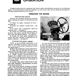 John Deere 3020 Tractor (150001-) Operator's Manual (OMR48271) - Image 2