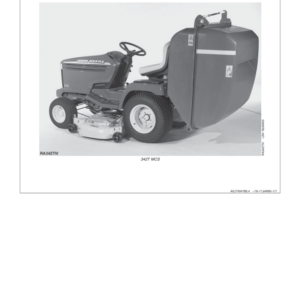 John Deere MCS 342T (SN-), ENGLISH Operator's Manual (OMRA1193291) - Image 2