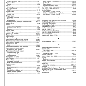 John Deere 6403 & 6603 Tractors (North American) Operator's Manual (OMRE225832) - Image 3