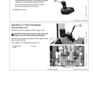 John Deere 7630, 7730, 7830 & 7930 Tractors European Edition (020000-027999) Operator's Manual (OMRE299307) - Image 2