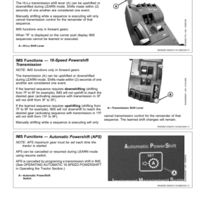 John Deere 9230, 9330, 9430, 9530, 9630 Tractors (016000-) Operator's Manual (OMRE312191) - Image 3