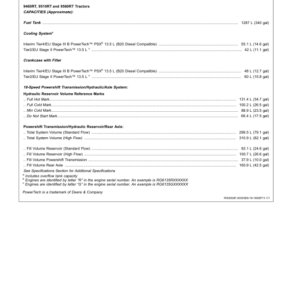 John Deere 9460RT, 9510RT, & 9560RT Scraper Tractors Export Edition Operator's Manual (OMRE346379) - Image 3