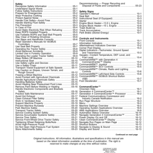 John Deere 9470RT, 9520RT & 9570RT Scraper Tractors North America (906000-915000) Operator's Manual (OMRE572653) - Image 4