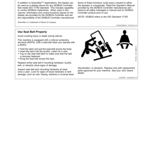 John Deere 9470R, 9520R, 9570R & 9620RScraper Tractors North America (015000-052000) Operator's Manual (OMRE578704) - Image 3