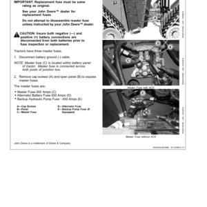 John Deere 9470RX, 9520RX, 9570RX & 9620RX (9RX) Tractors Operator's Manual (OMRE584631) - Image 3