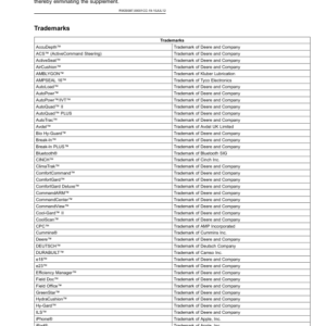 John Deere 9470RT, 9520RT & 9570RT Tractors Operator's Manual (OMRE592463) - Image 4