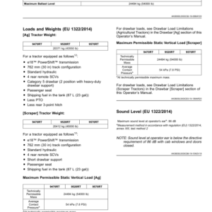 John Deere 9470RT, 9520RT, 9570RT (9RT) Tractors (921001-) Operator's Manual (OMRE596860) - Image 3