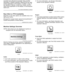 John Deere 9420RX, 9470RX, 9520RX, 9570RX, 9620RX (9RX) Tractors (811001-) Operator's Manual (OMRE596881) - Image 4