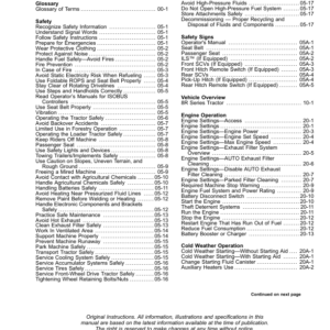 John Deere (8R) Tractors (160001-200000) European Edition Operator's Manual (OMRE597269) - Image 4