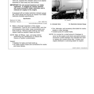 John Deere PowerTech 8.1L, 6081 (6081HF001, 6081TF001, 6081AF001) OEM Diesel Engines Operator's Manual (OMRG24828) - Image 3