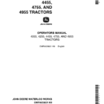John Deere 4055, 4255, 4455, 4755, 4955 Tractor Operator's Manual (OMRW25631) - Image 1