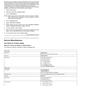 John Deere MOWiT 500F Series II Robotic Mowers Operator's Manual (OMSAU15218) - Image 2