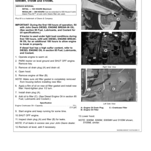 John Deere Maintenance Manual 5065M & 5075M (IT4) , 5085M, 5095M, 5095MH, 5105M & 5105ML (Tier 3) Tractors MY2010 Operator's Manual (OMSJ10033) - Image 2