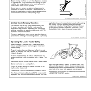 John Deere 350, 354, 4035B, 400, 404, 450, 454, 480 & 484 Tractors (Stage II Emission) Operator's Manual (OMSJ16413) - Image 3