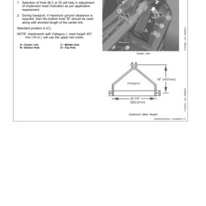 John Deere 3036E Tractor (Morocco Edition) Operator's Manual (OMSJ36798) - Image 3