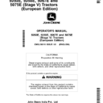 John Deere 5050E, 5058E, 5067E, 5075E (Stage V) Tractors (European Edition) Operator's Manual (OMSJ36816) - Image 1