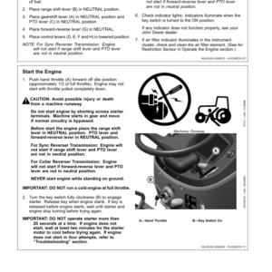 John Deere 3028EN, 3036EN Tractor (Morocco Edition) Operator's Manual (OMSJ40033) - Image 3