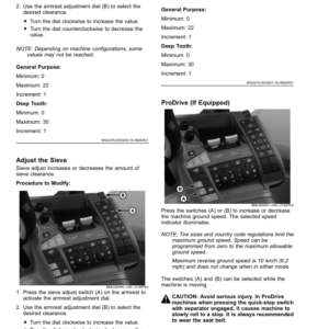 John Deere S760, S770, S780, S790 Combines (150100-) Operator's Manual (OMSKDS700MY24) - Image 4