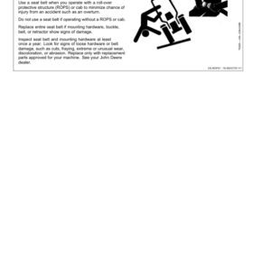 John Deere 5425N Narrow Tractor Operator's Manual (OMSU21581) - Image 2