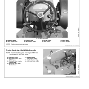 John Deere 5415, 5615, 5715 Tractors (Mexico - domestic) Operator's Manual (OMSU23160) - Image 2