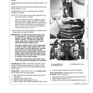 John Deere 6100D 6115D, 6130D Tractors (Russian Edition) Operator's Manual (OMSU32411) - Image 3