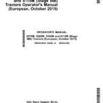 John Deere 5075M, 5085M, 5100M & 5115M Tractors (FT4 Engines) (Mfg in USA) Operator's Manual (OMSU44892) - Image 1