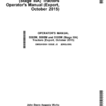John Deere 5085M, 5095M & 5105M Tractors(Stage IIIA)Export Edition (October 2015) Operator's Manual (OMSU45984) - Image 1