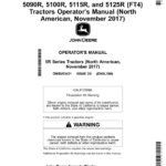 John Deere 5090R, 5100R, 5115R & 5125R (FT4) Tractors Operator's Manual (OMSU53451) - Image 1