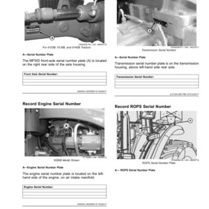 John Deere 6095B (500185-), 6110B (500643-), 6120B (500017-), 6135B (530161-), 6140B (500012-) Tractors Operator's Manual (OMSU59780) - Image 3