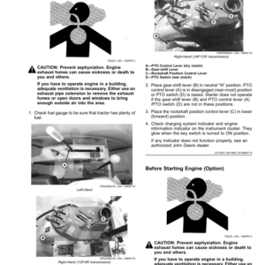 John Deere 6095B, 6110B, 6120B, 6135B Tractors (OOS) Operator's Manual (OMSU61433) - Image 3