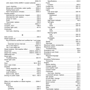 John Deere 6100E, 6110E, 6115E, 6125E, 6130E Tier 0-Tier III Tractors (000001-) Operator's Manual (OMSU63264) - Image 3