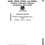 John Deere 5082E, 5090E, 5090EL, 5090EH Tractors (April 2018-) (Argentina Edition) Operator's Manual (OMSU65846) - Image 1