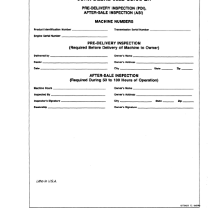 John Deere 862B Scrapers Operator's Manuals (OMT103982) - Image 3