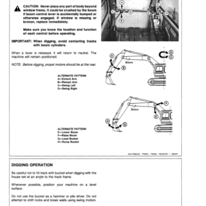 John Deere 790 Excavators Operator's Manuals (OMT114469) - Image 2